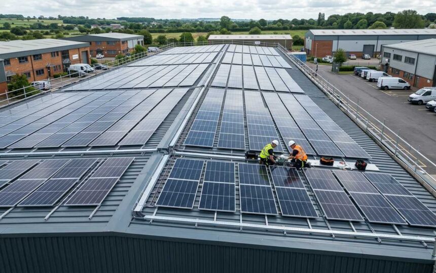 The Commercial Solar Installation Process From Survey to Switch